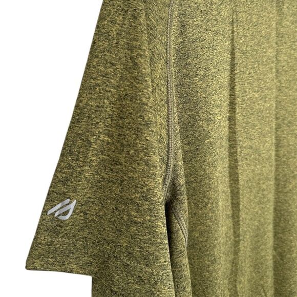 Eddie Bauer Men’s Crew Neck T-Shirt Large Tee Wicking Motion FreeDry Green - Picture 8 of 9